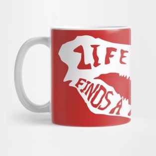 Life finds a way v2 Mug